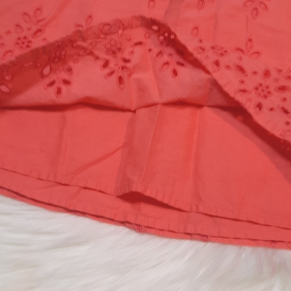 Girls 2pc Matching Set - Eyelet/Floral Print - Size: 8-12 - Picture 6 of 12